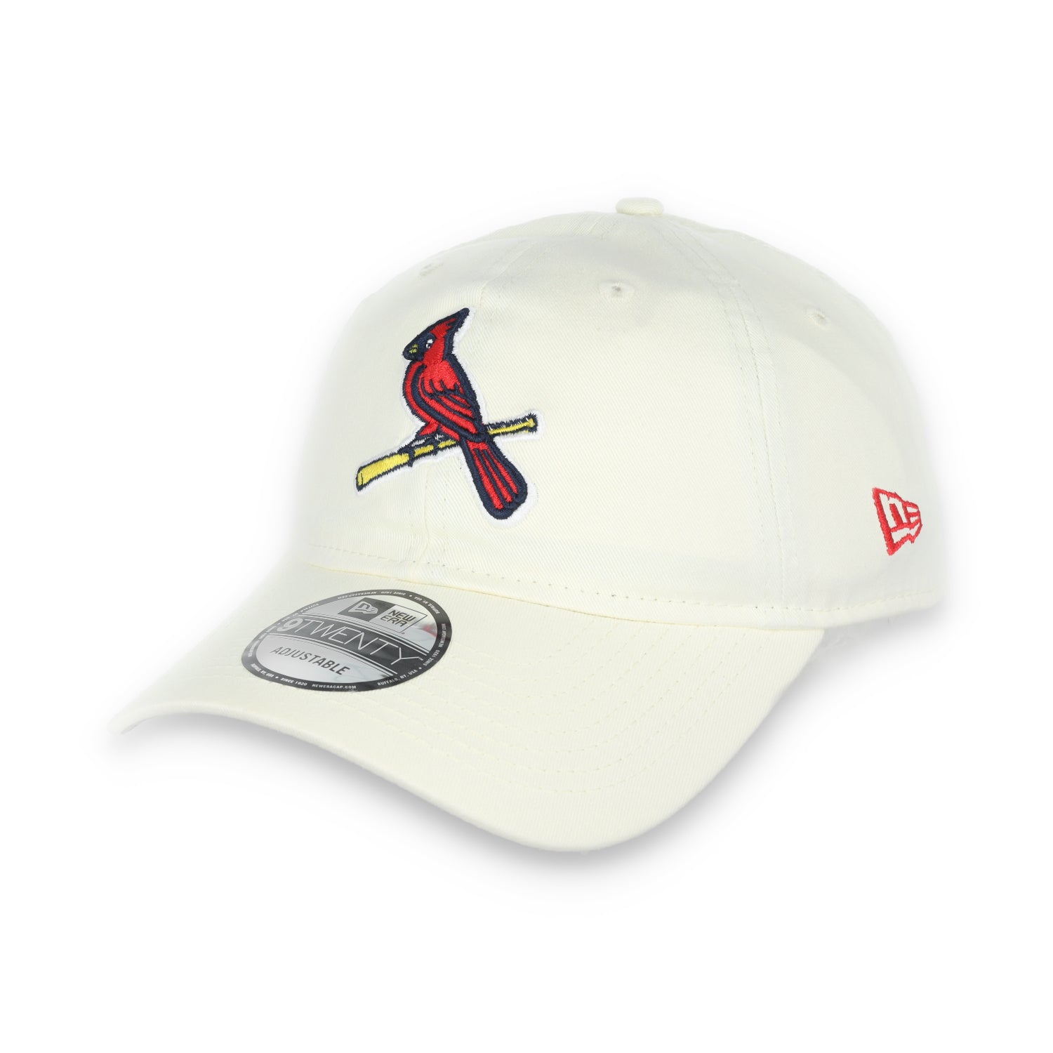 New Era St Louis Cardinals Core Classic 9TWENTY Adjustable Hat - Ivory
