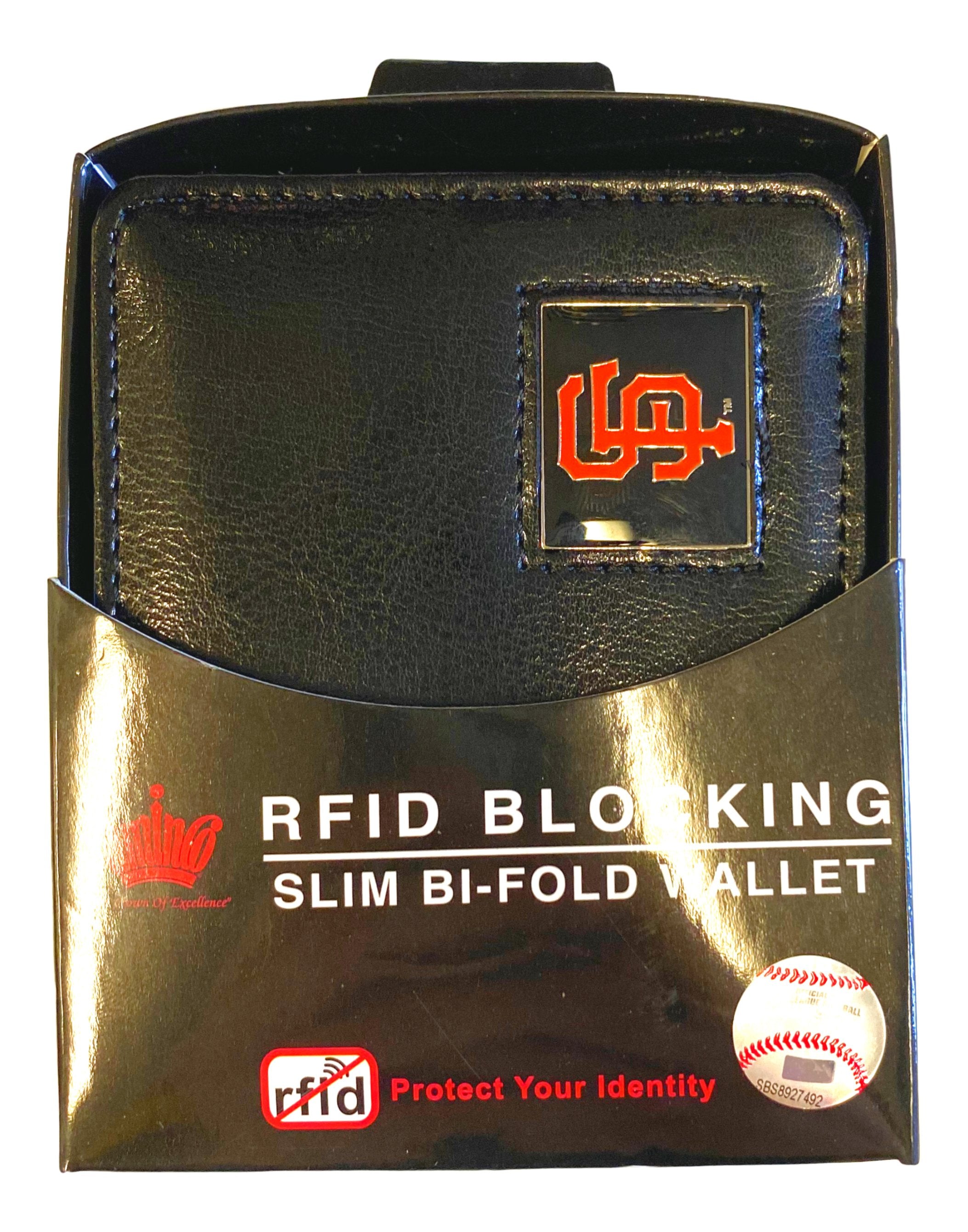 San Francisco Giants Slim Leather Bi-Fold Wallet