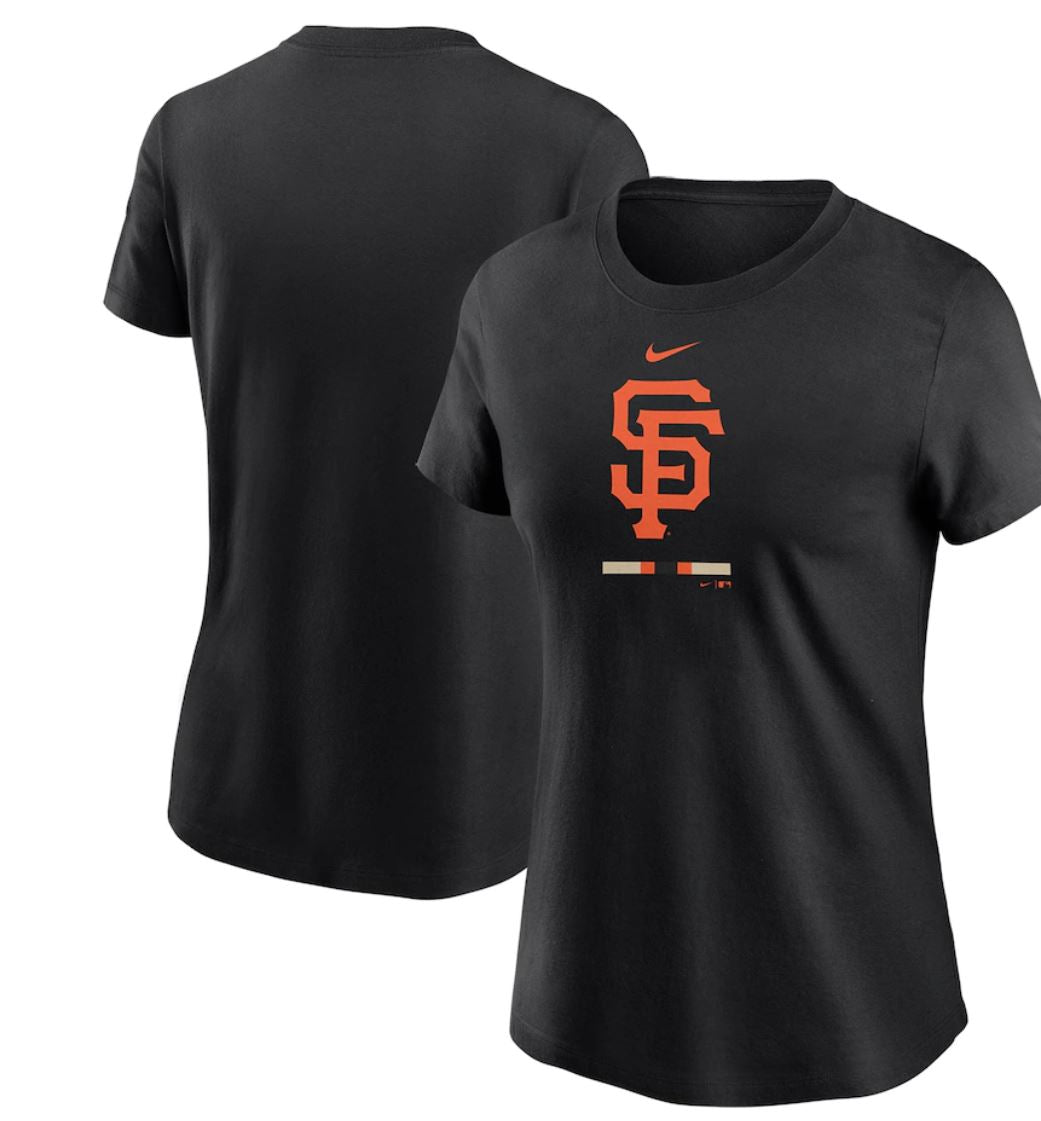 Nike Women's San Francisco Giants Legacy T-Shirt - Black