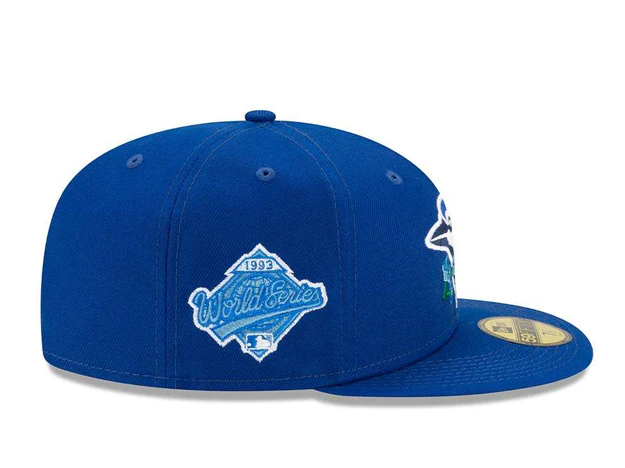 NEW ERA TORORNTO BLUE JAYS FLORAL SIDE PATCH BLOOM 59FIFTY FITTED HAT