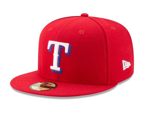 TEXAS RANGERS ALTERNATE COLLECTION 59FIFTY FITTED-ON-FIELD COLLECTION-RED