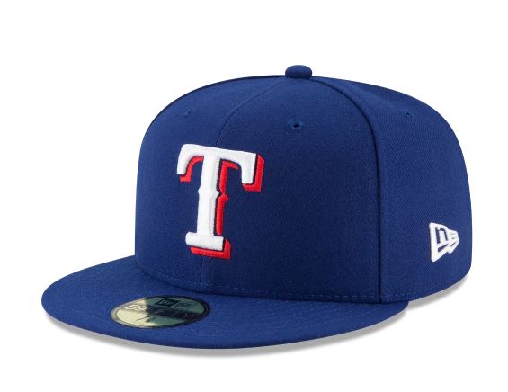 TEXAS RANGERS HOME COLLECTION 59FIFTY FITTED-ON-FIELD COLLECTION-BLUE