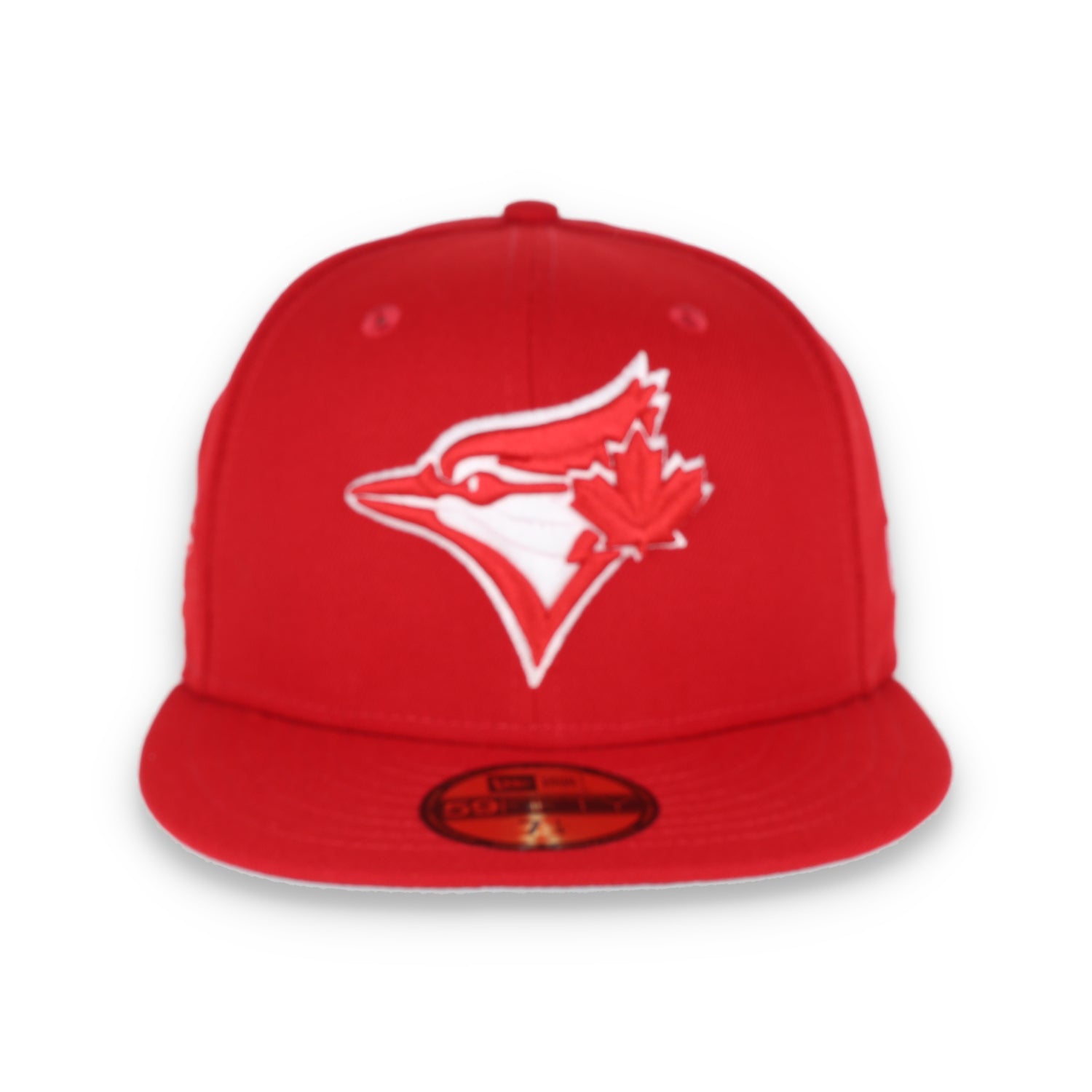 NEW ERA TORONTO BLUE JAYS 1993 WORLD SERIES SIDE PATCH 59FIFTY FITTED -SCARLET