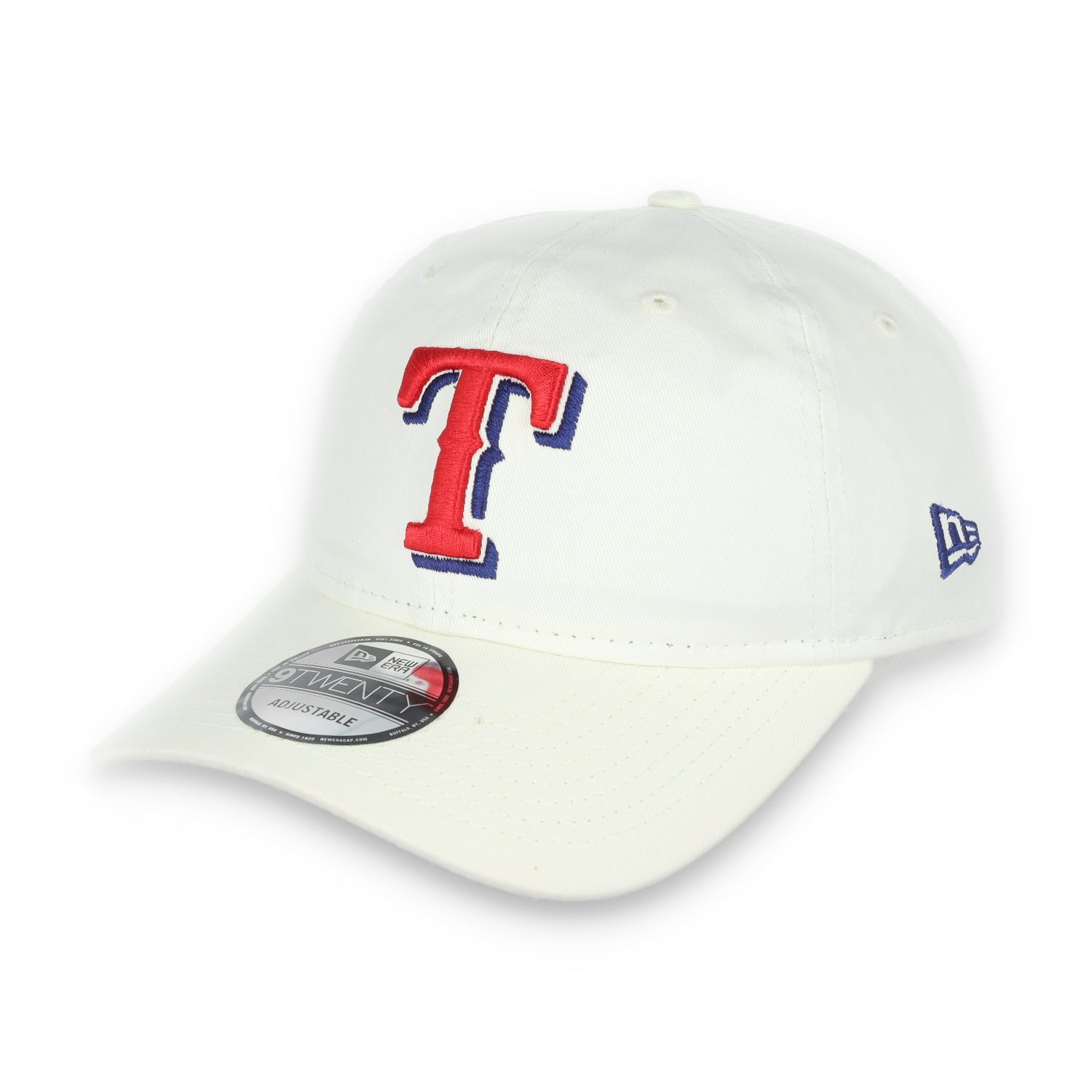 New Era Texas Rangers Core Classic 2.0 9Twenty Adjustable Hat-Ivory