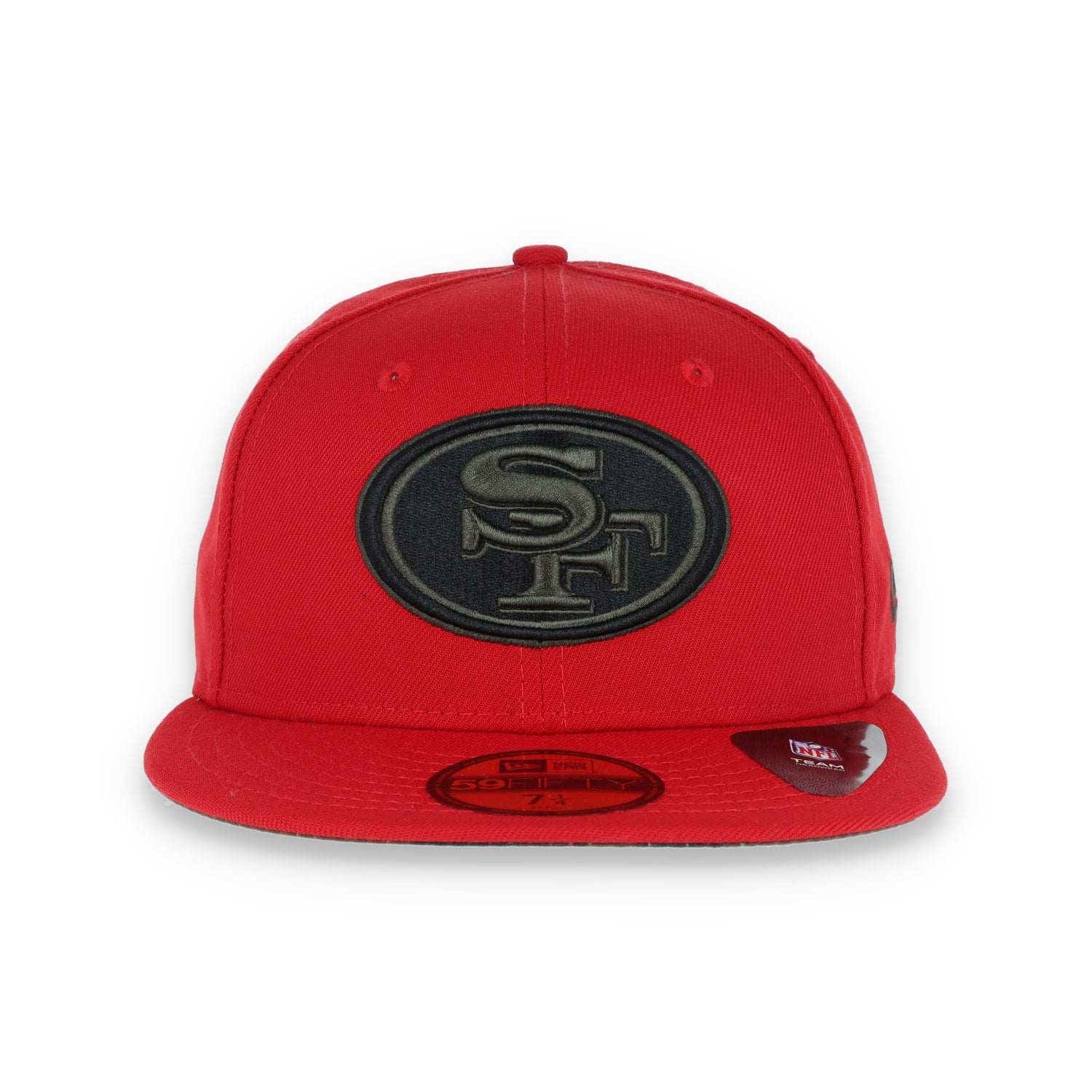 SAN FRANCISCO 49ERS NEW ERA NFL WOOD CAMO 59FIFTY FITTED