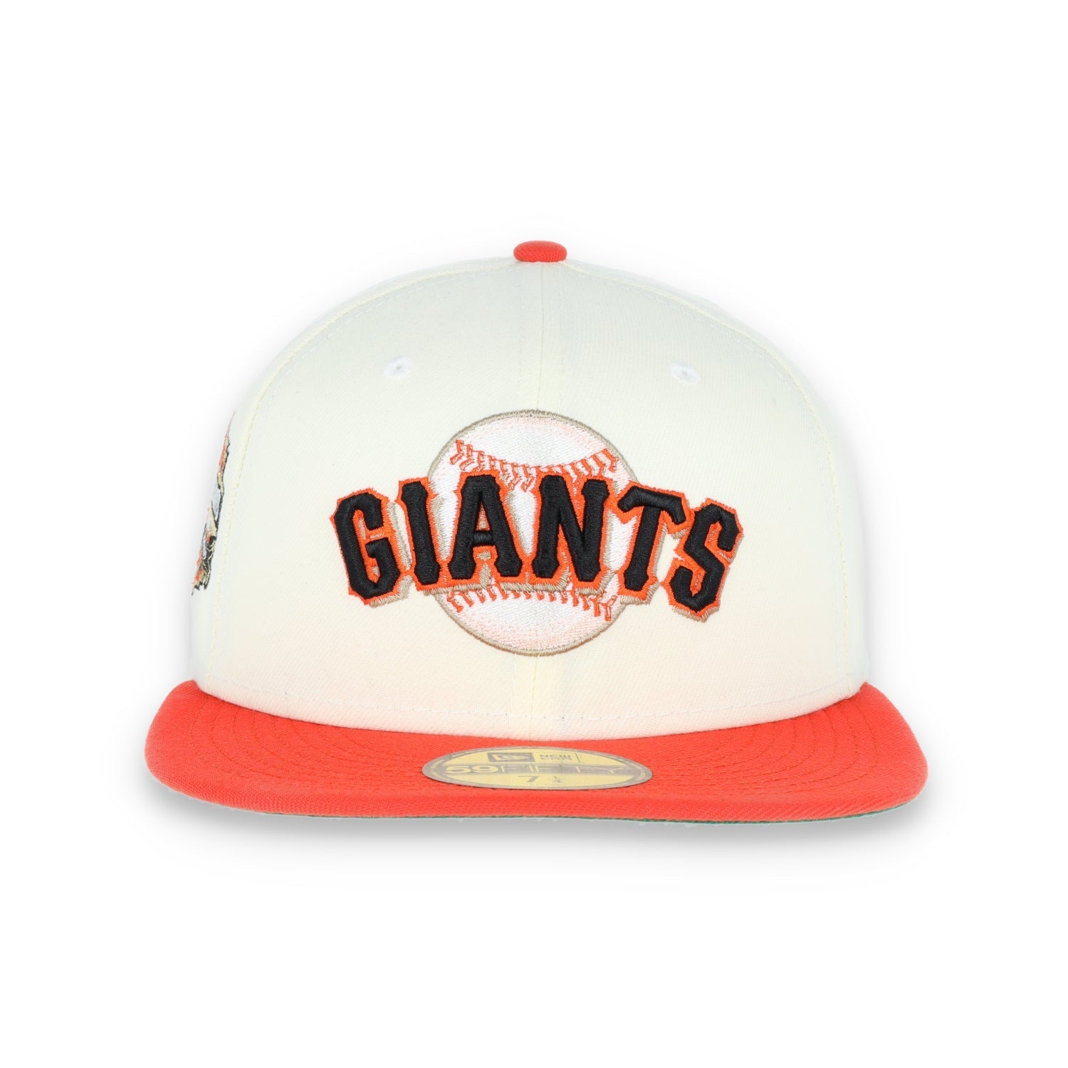 New Era San Francisco Giants 59FIFTY Patch Fitted Ivory Hat