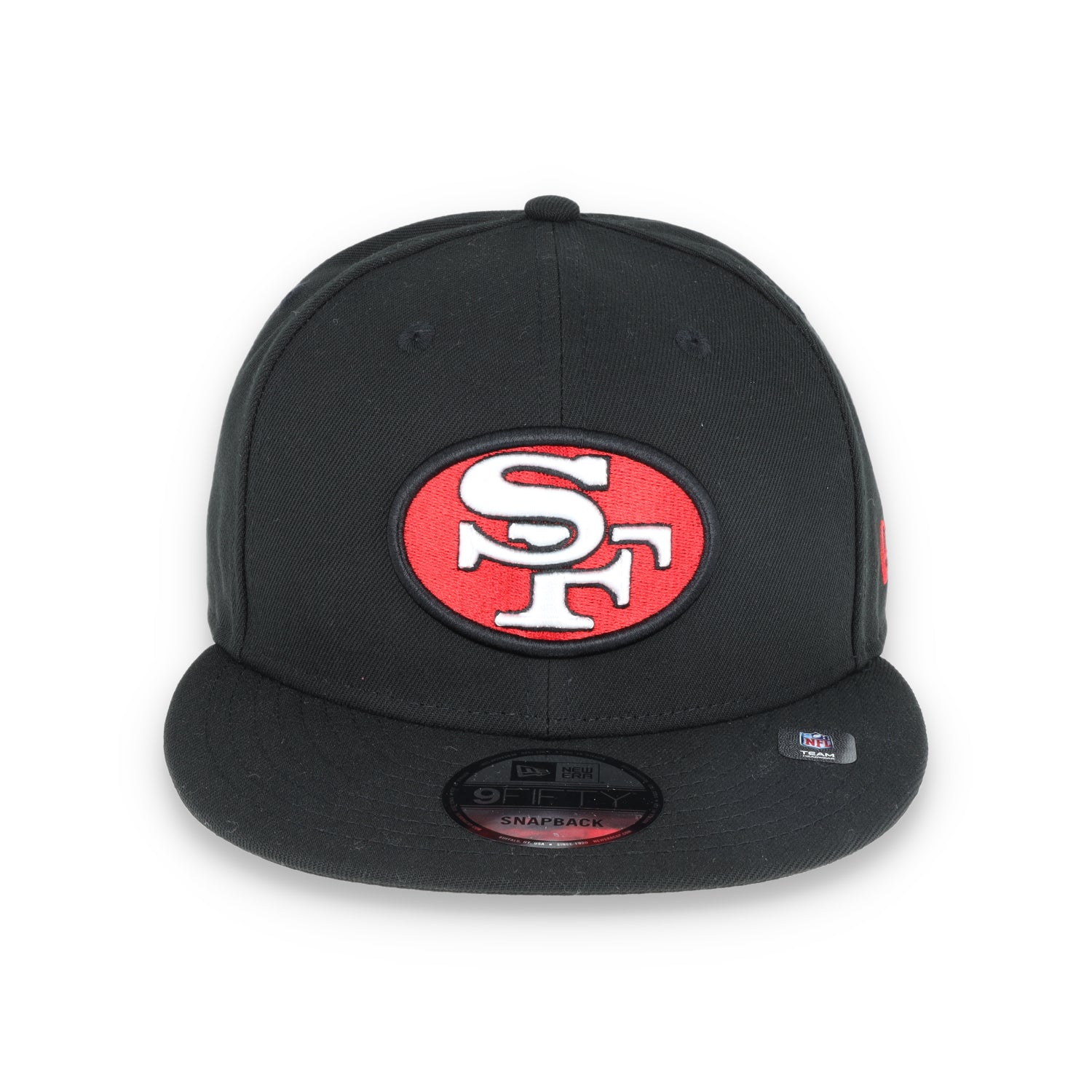 New Era Black San Francisco 49ers Super Bowl XXIX Side Patch 9FIFTY Hat-blk/red