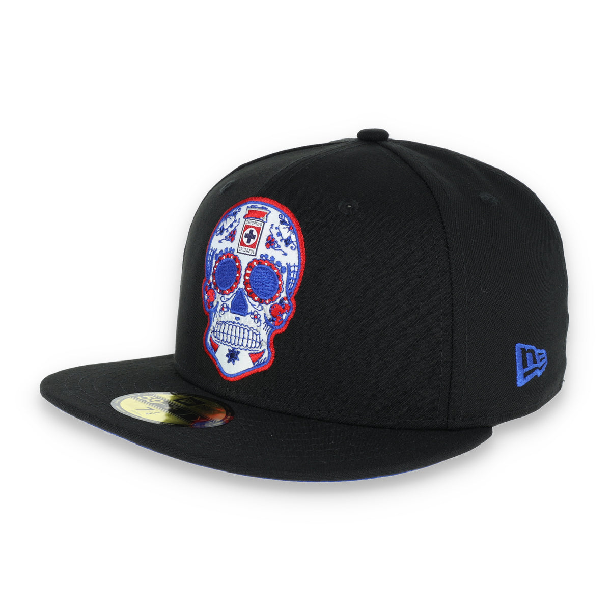 Baseball Caps Cruz Azul Hats NEW ERA CRUZ AZUL SUGAR SKULL 59FIFTY
