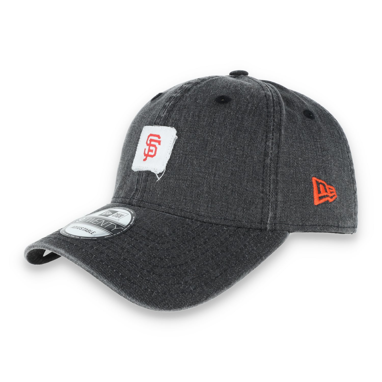 New Era San Francisco Giants 9TWENTY Adjustable Hat-Heather Grey