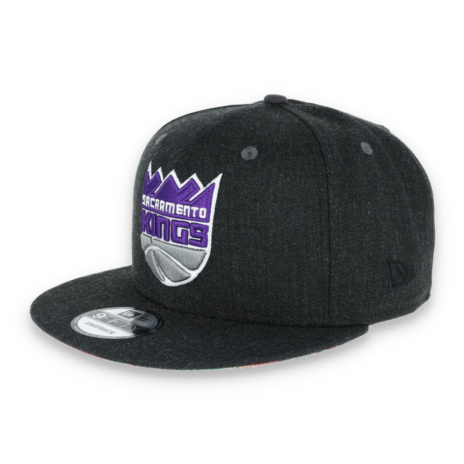 Sacramento Kings serape collection-heather black/Purple/Sliver
