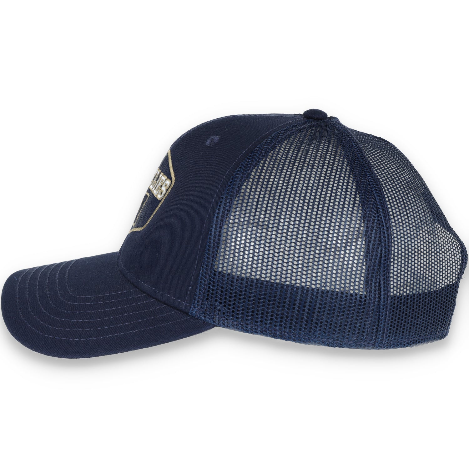 Napa High Grizzlies Flat Bill with Mesh Back Cap-Navy