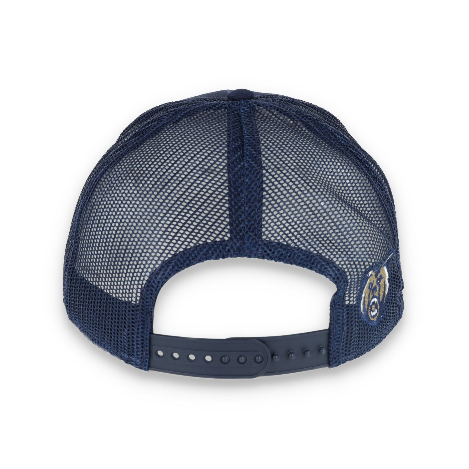 Napa High Grizzlies Flat Bill with Mesh Back Cap-Navy