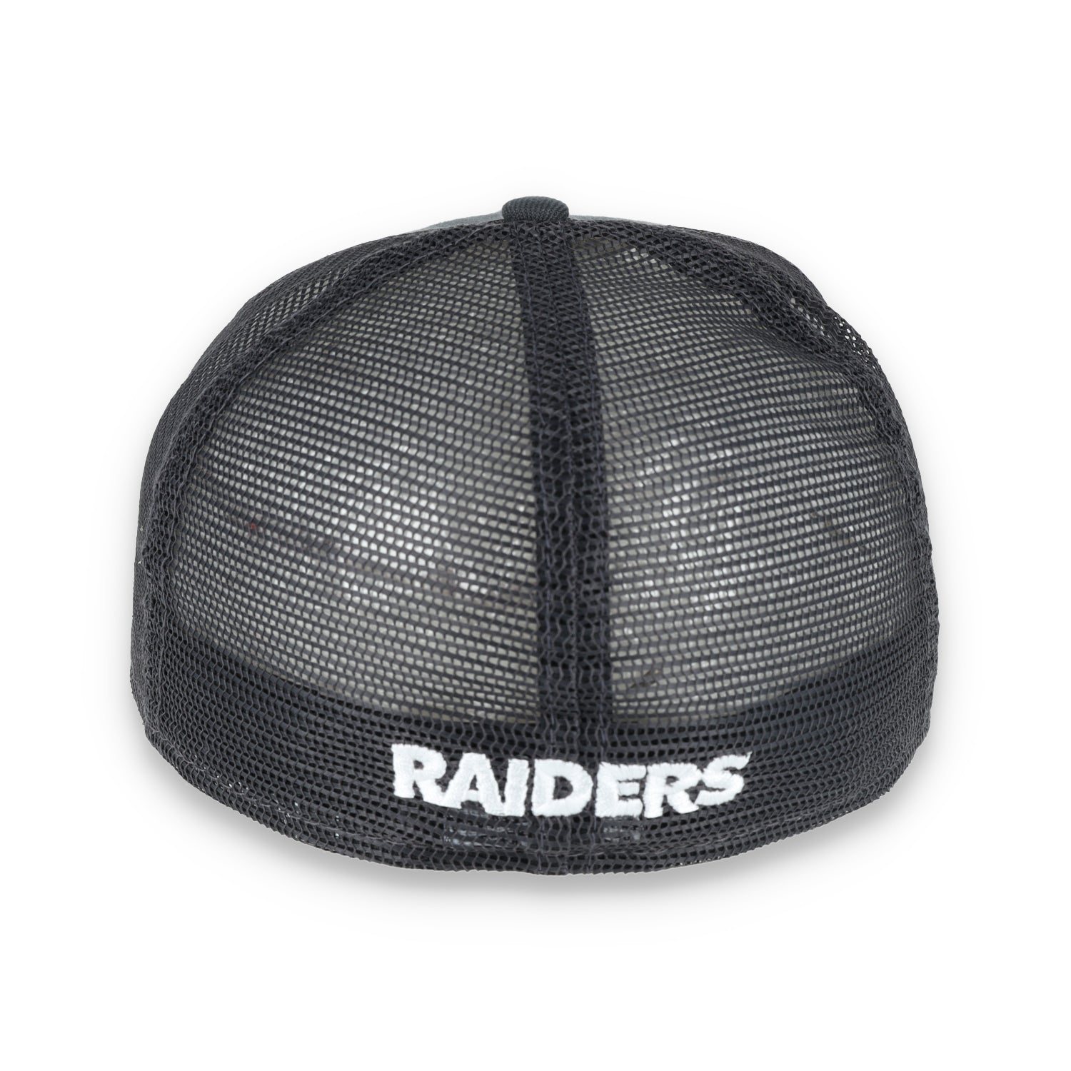 New Era Las Vegas Raiders Shield 59Fifty Fitted Hat-Grey/Mesh