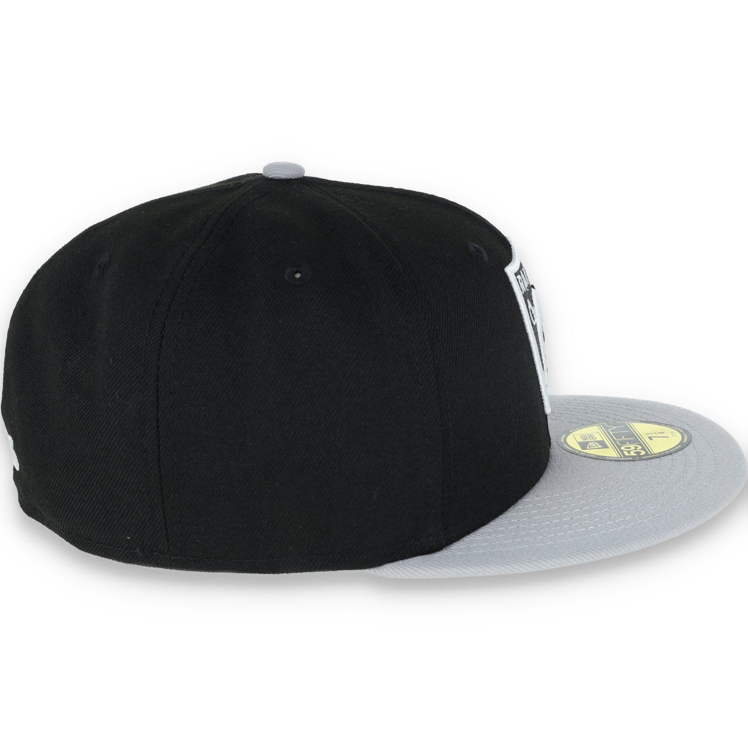 New Era Las Vegas Raiders Shield 59FIFTY Fitted HAT-Black/Grey