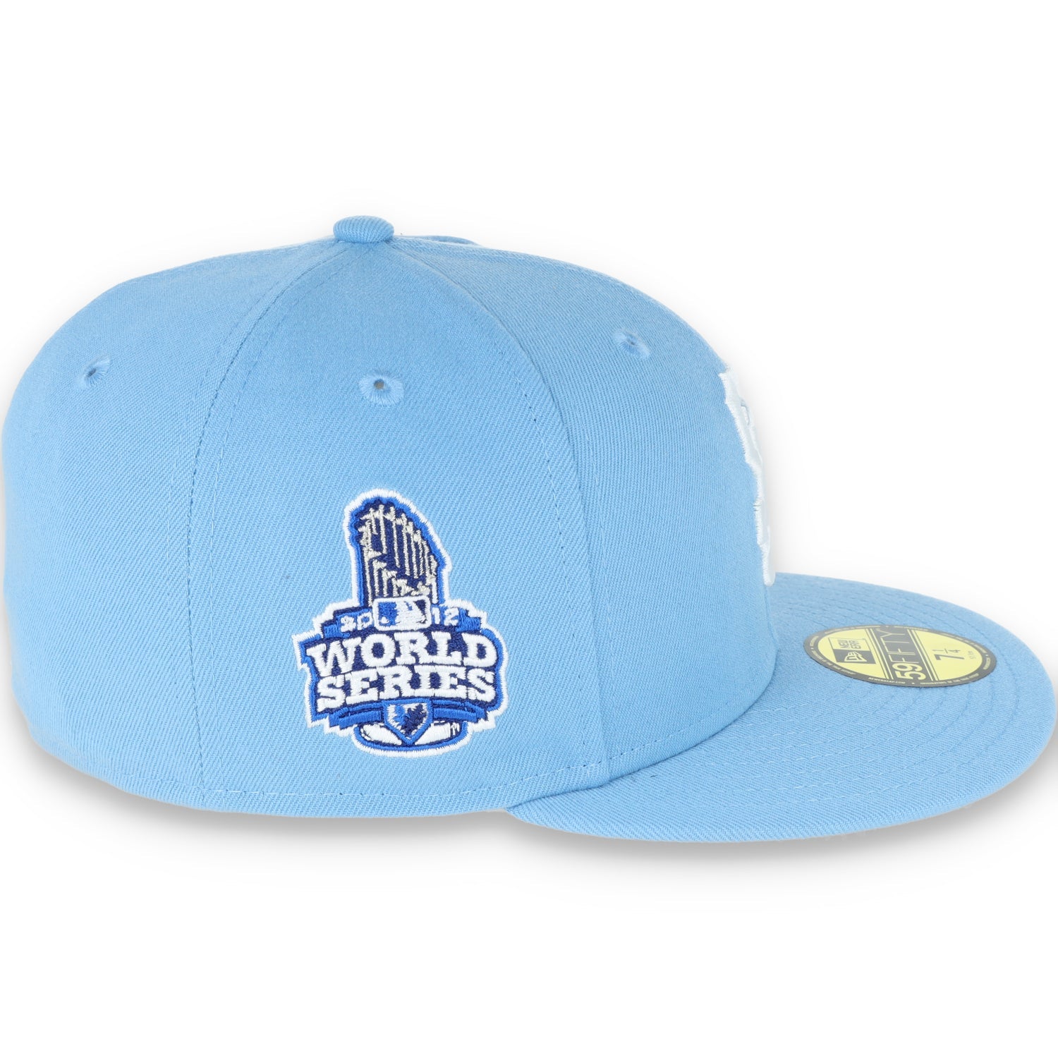 NEW ERA SAN FRANCISCO GIANTS 2012 WS PATCH 59FIFTY FITTED HAT-SKYBLUE/ROYAL