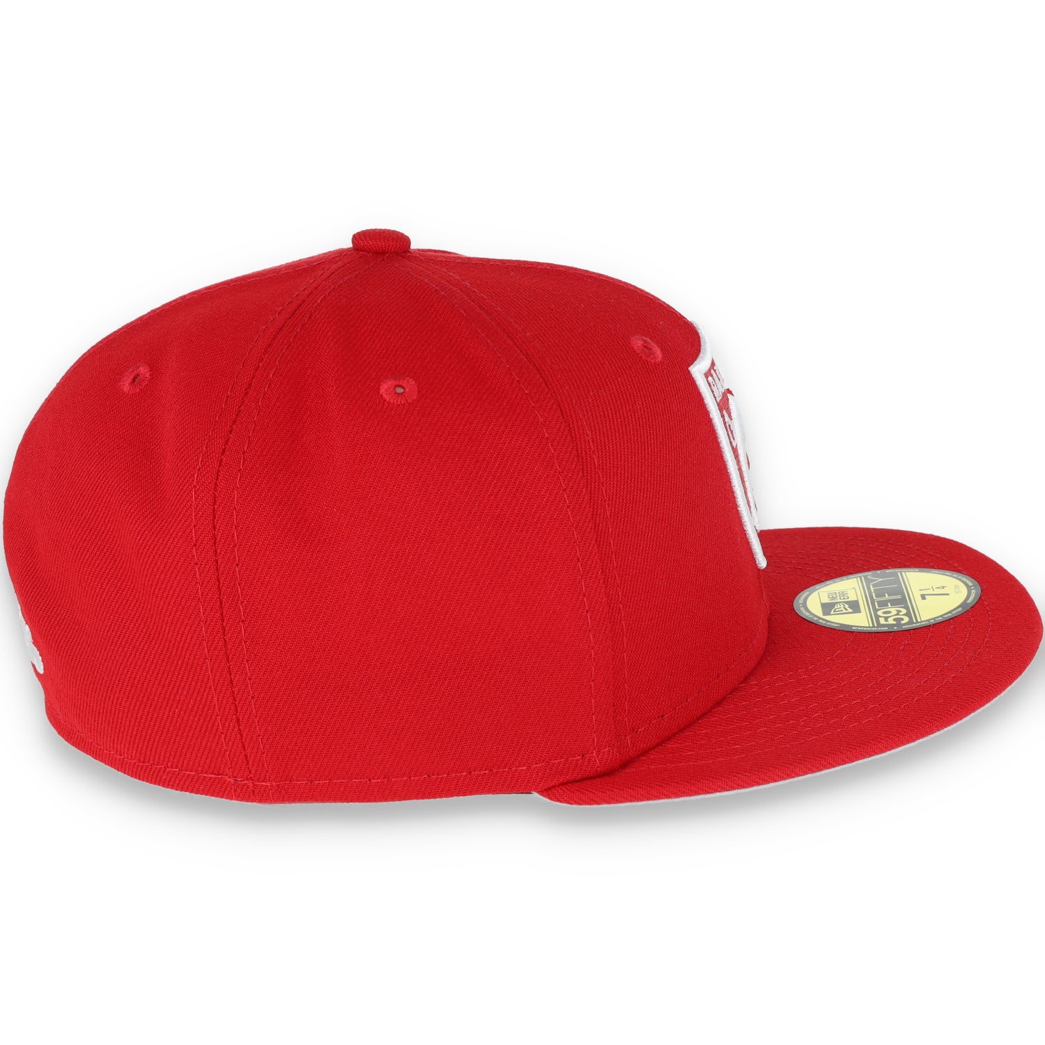 New Era Las Vegas Raiders Shield 59FIFTY Fitted Hat-Red