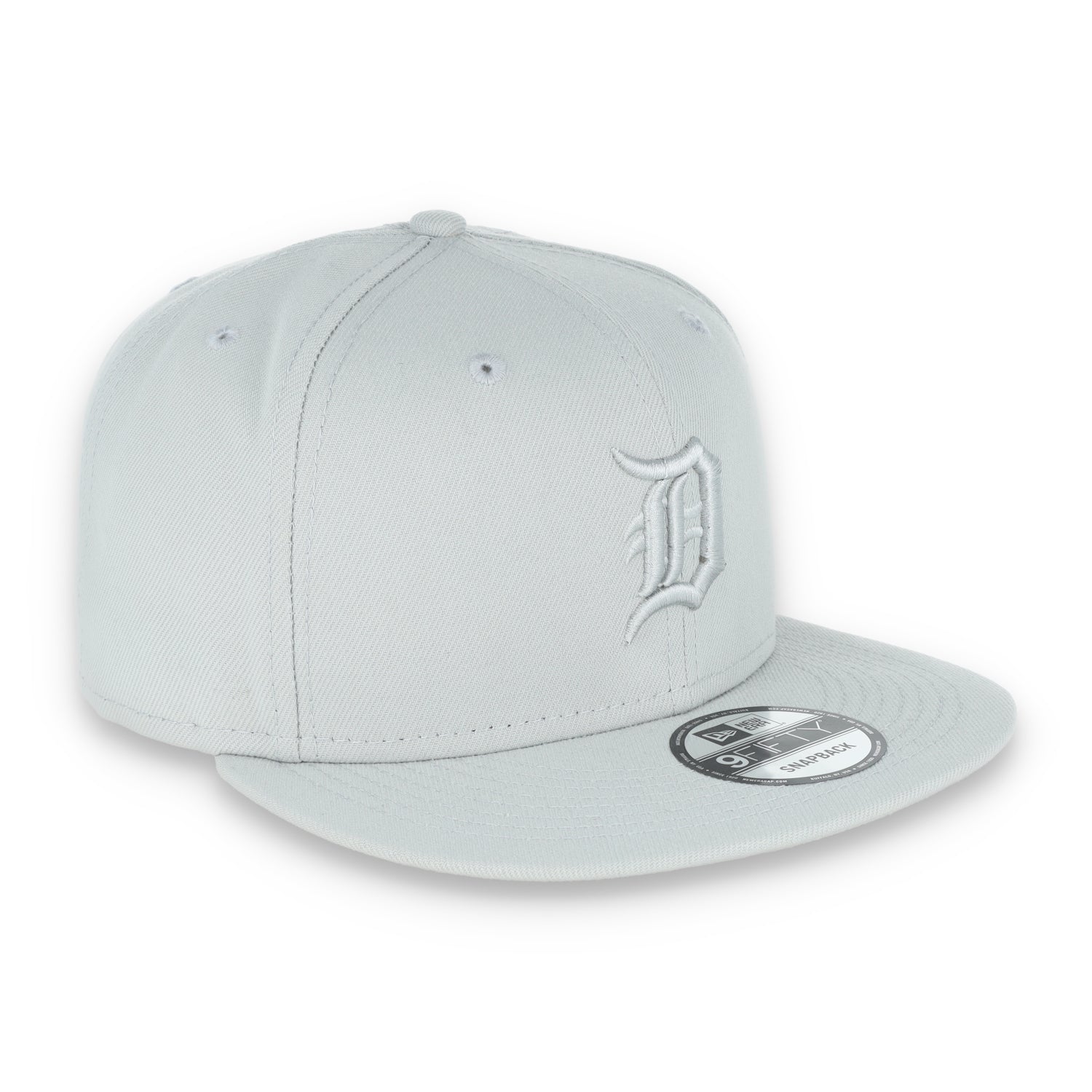 Detroit Tigers New Era Gray 9FIFTY Snapback Hat-GREY