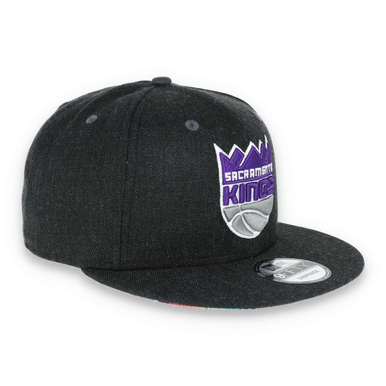 Sacramento Kings serape collection-heather black/Purple/Sliver
