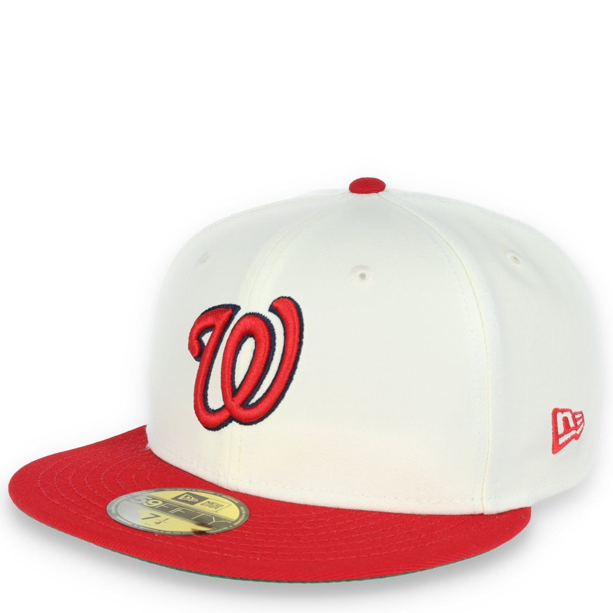 New Era Washington Nationals 2008 Inaugural Season Patch 59FIFTY Fitted Ivory Hat