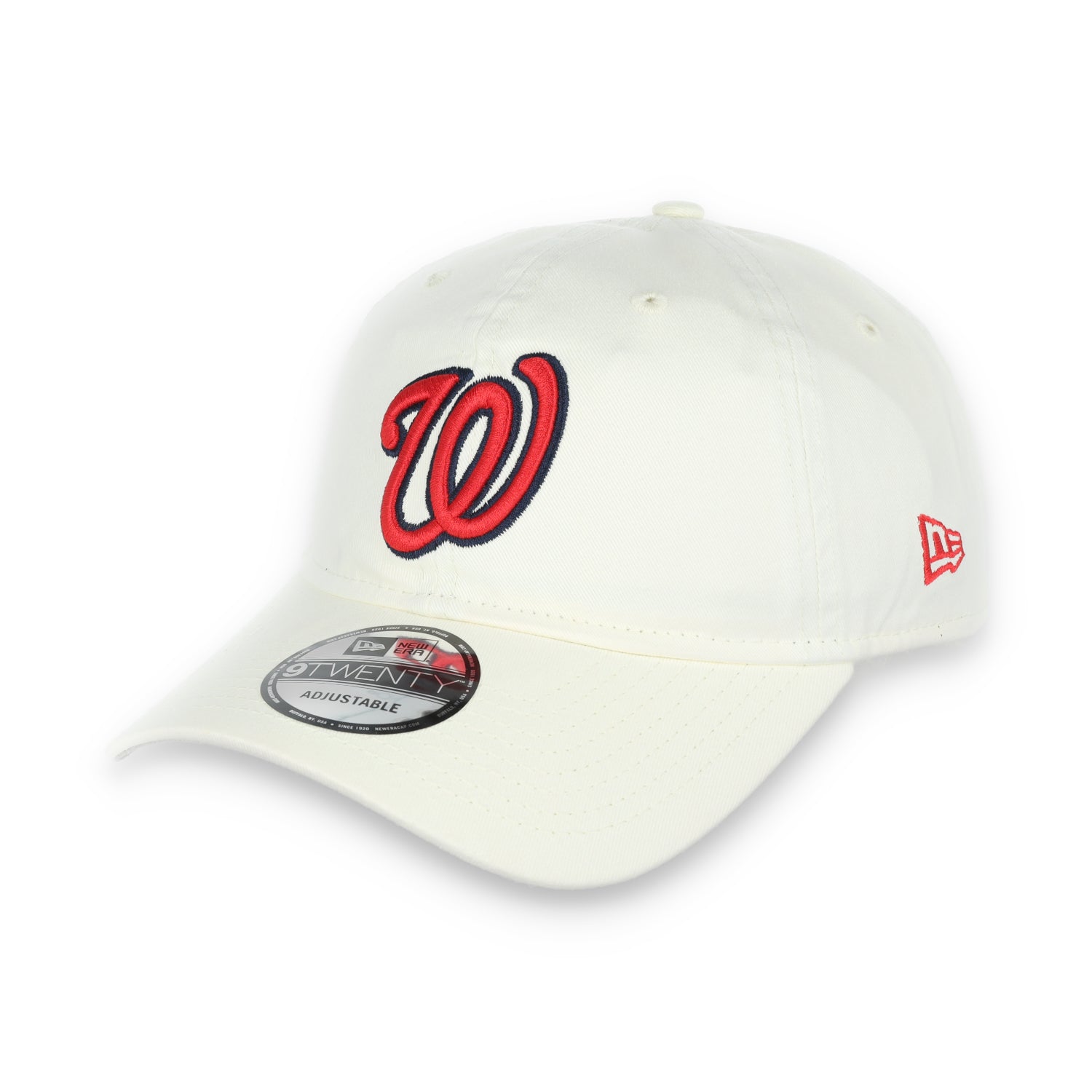 New Era Washington Nationals Core Classic 2.0 9Twenty Adjustable Hat-Ivory