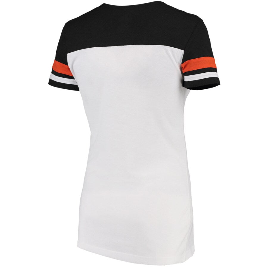 Majestic Women's San Francisco Giants Overwhelming Victory T-Shirt - White/Black