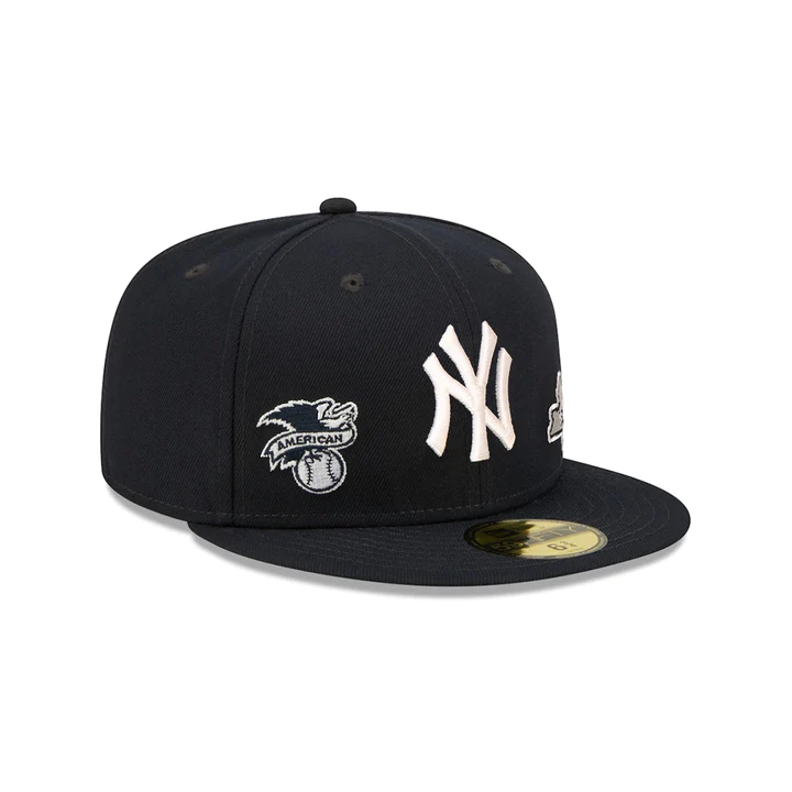 New Era New York Yankees Identity 59Fifty Fitted Hat- Navy