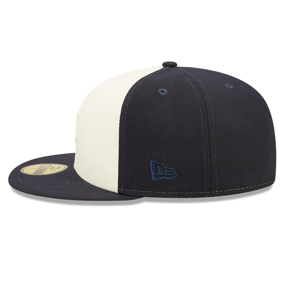 NEW ERA DETROIT TIGERS 2-TONE 59FIFTY FITTED HAT-NAVY/CREAM