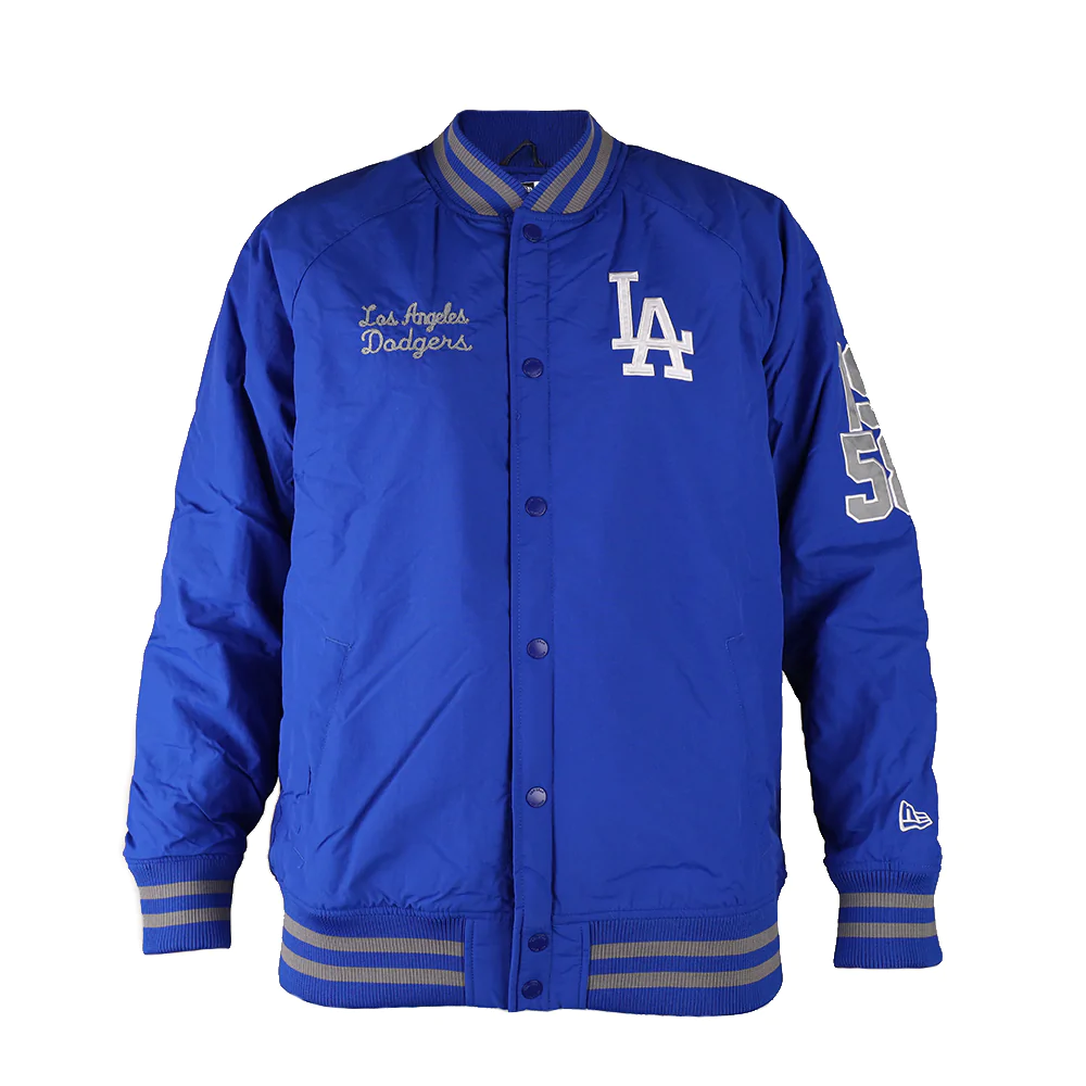New Era Los Angeles Dodgers Snap Varsity Jacket