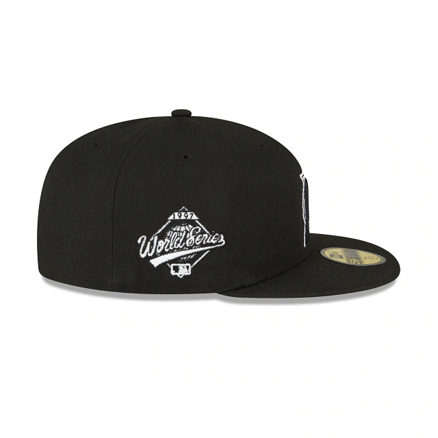 NEW ERA FLORIDA MARLINS 1997 WORLD SERIES SIDE PATCH 59FIFTY FITTED-BLACK/WHITE