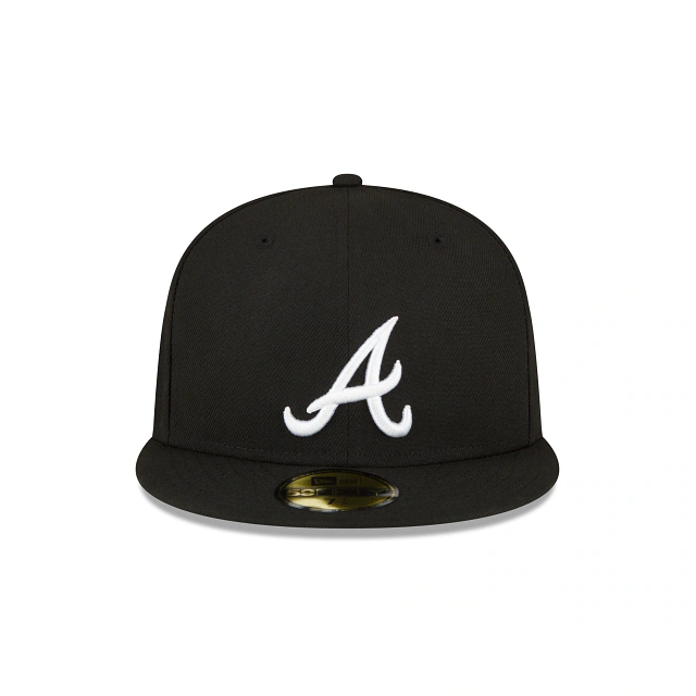 NEW ERA ATLANTA BRAVES 2000 ALL-STAR GAME SIDE PATCH 59FIFTY FITTED-BLACK/WHITE