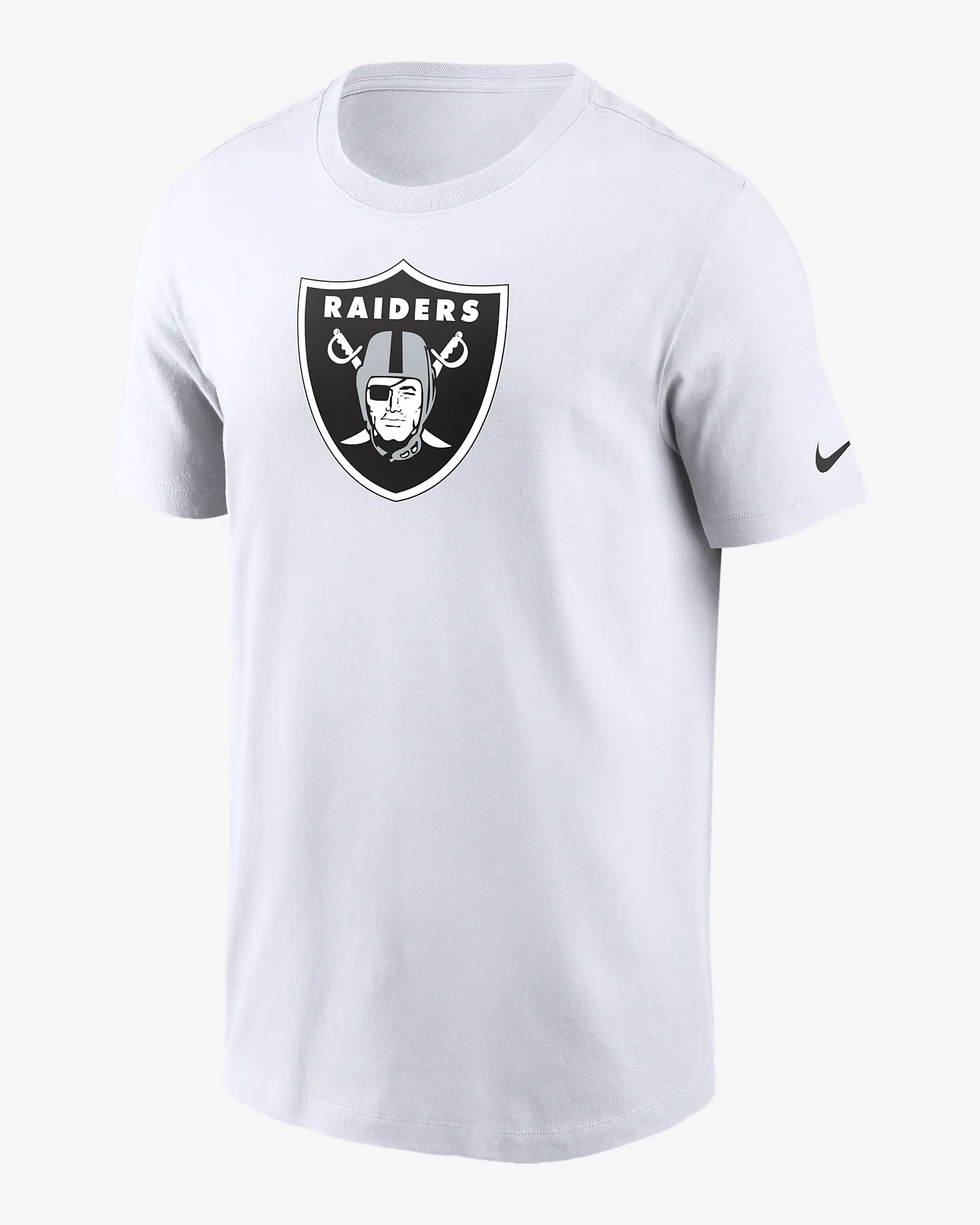 Nike Las Vegas Raiders Logo Essential T-Shirt-White