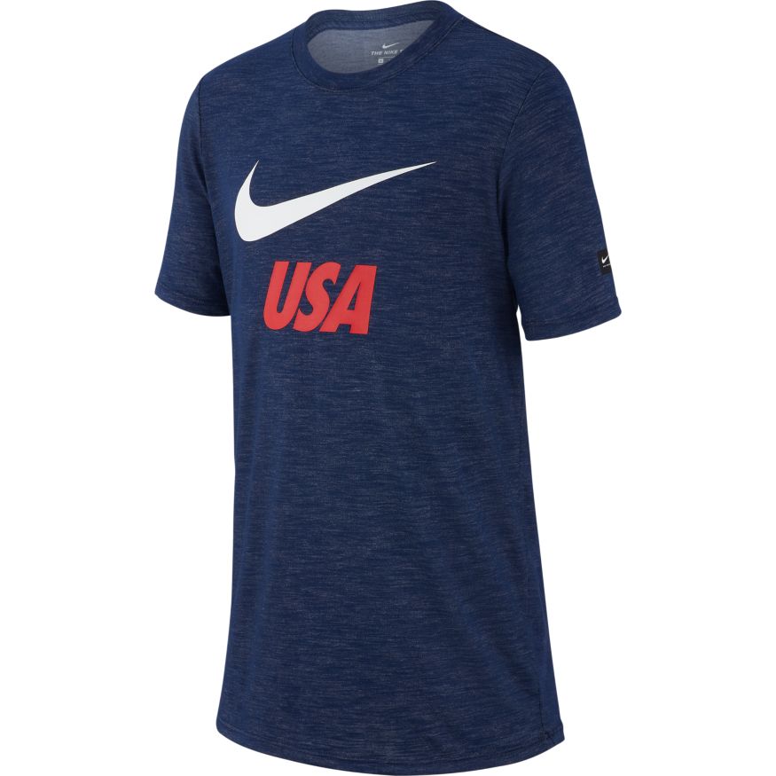 Nike Dry USA Boys' Football T-Shirt