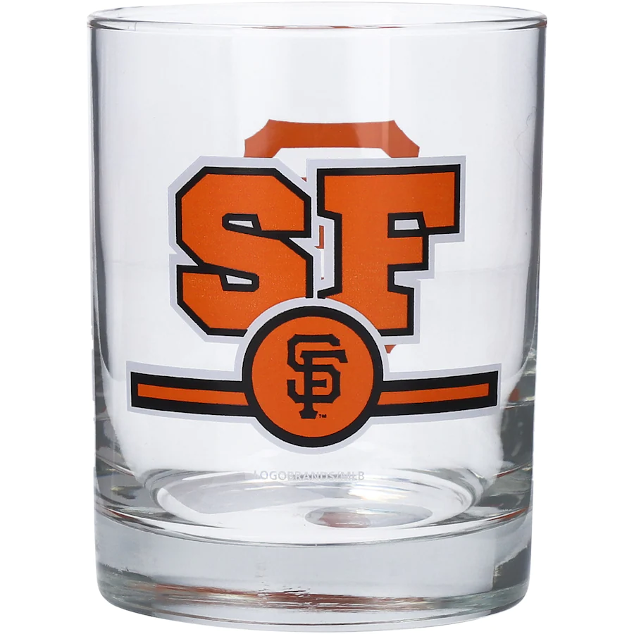 San Francisco Giants Letterman 14oz. Rocks Glass
