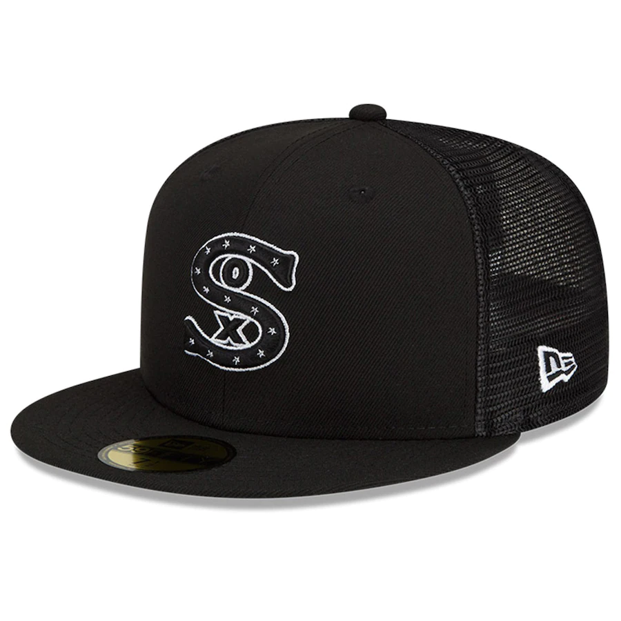 New Era Chicago White Sox 2022 Batting Practice 59FIFTY Fitted Hat - Black