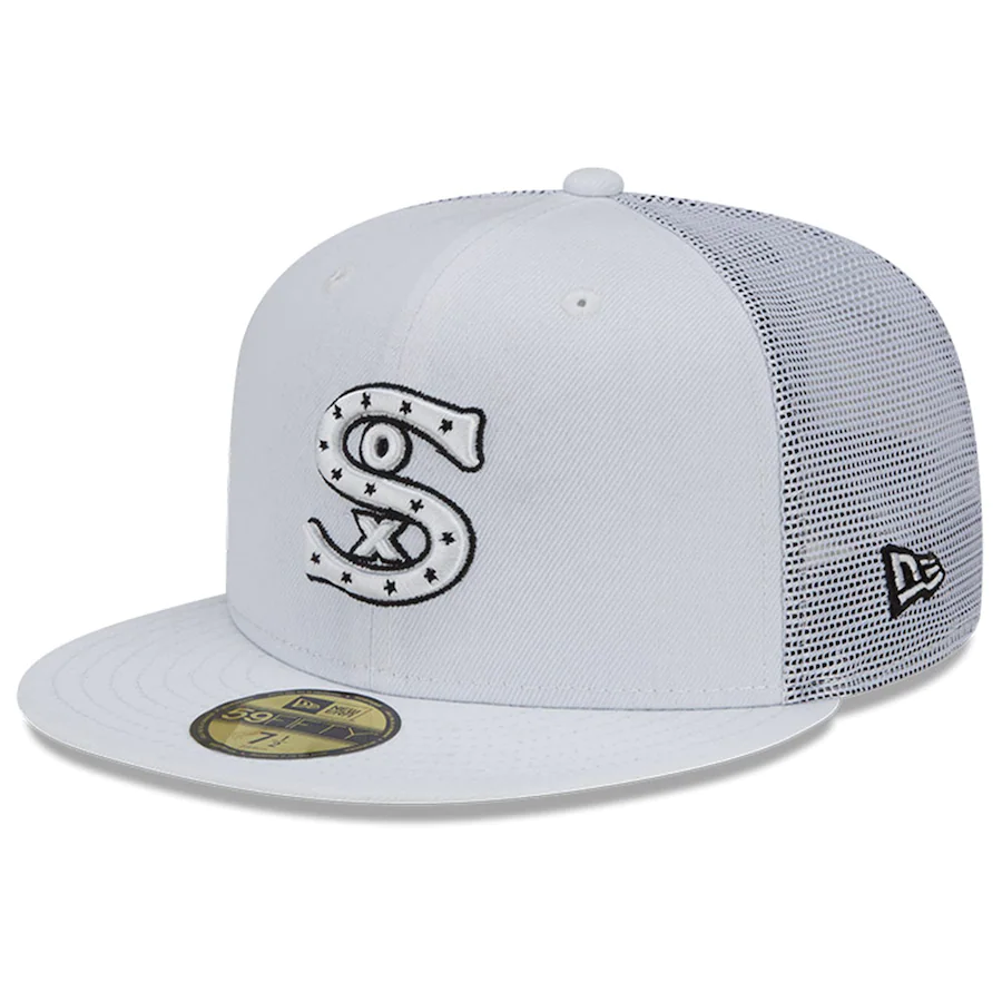 New Era Chicago White Sox 2022 Batting Practice 59FIFTY Fitted Hat -White