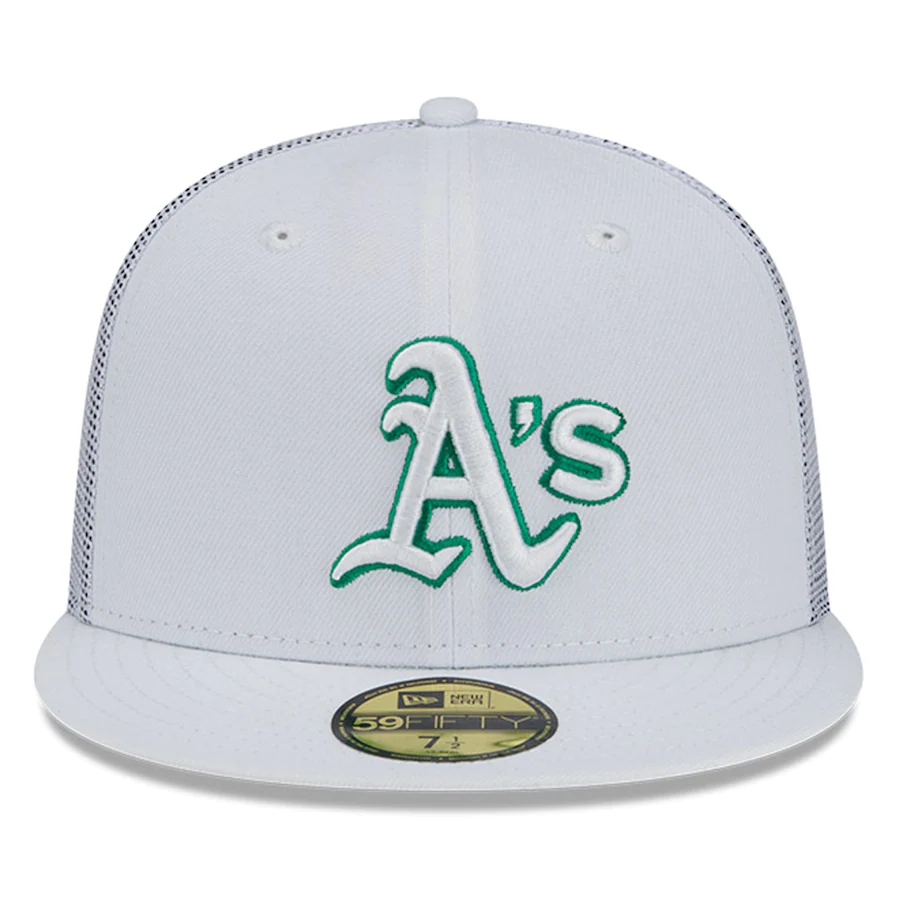 New Era Oakland Athletics  2022 Batting Practice 59FIFTY Fitted Hat - White