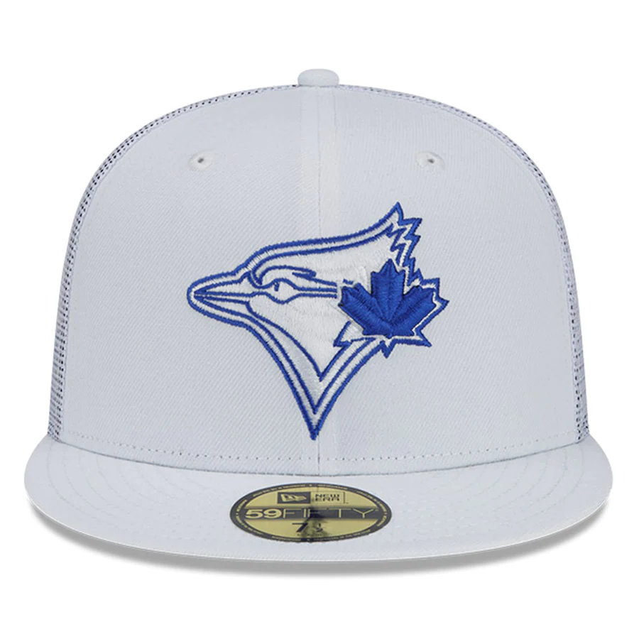 New Era Toronto Blue Jays Royal 2022 Batting Practice 59FIFTY Fitted Hat-White
