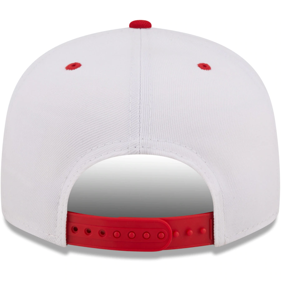 New Era Philadelphia Phillies Retro Title 9FIFTY Snapback Hat - White/Red