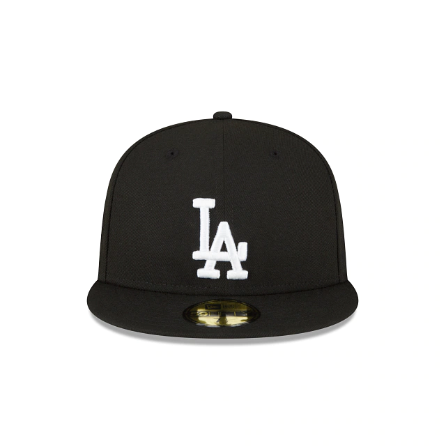 New Era Los Angeles Dodgers 1988 World Series Side Patch FITTED 59FIFTY-BLACK AND WHITE