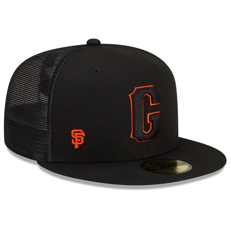 San Francisco Giants New Era 2022 Batting Practice 59FIFTY Fitted Hat - Black