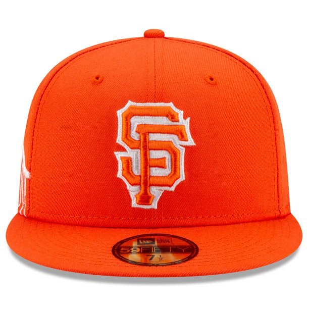New Era Kids San Francisco Giants 2021 City Connect 59FIFTY Fitted Hat - Orange