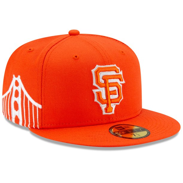 New Era Kids San Francisco Giants 2021 City Connect 59FIFTY Fitted Hat - Orange