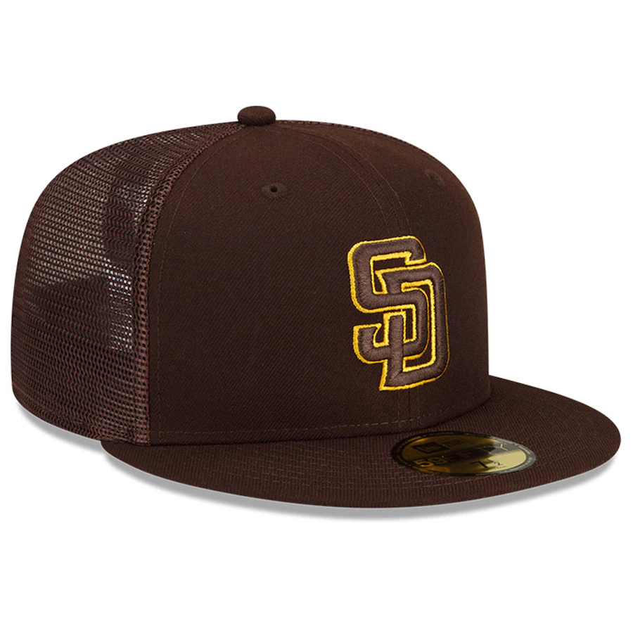 San Diego Padres New Era 2022 Batting Practice 59FIFTY Fitted Hat - Brown