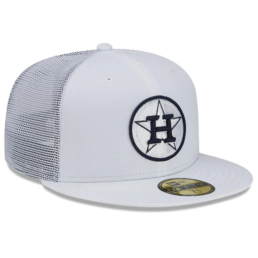Houston Astros New Era 2022 Batting Practice 59FIFTY Fitted Hat - White