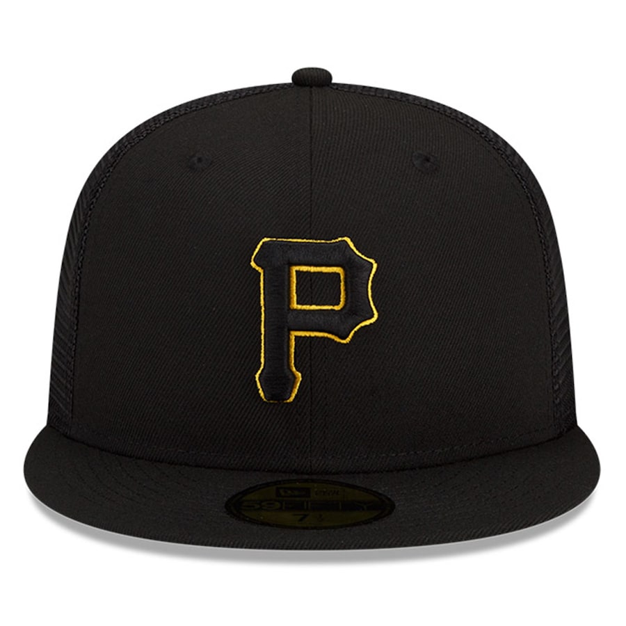 Pittsburgh Pirates New Era 2022 Batting Practice 59FIFTY Fitted Hat - Black
