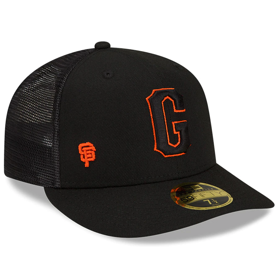 San Francisco Giants New Era 2022 Batting Practice Low Profile 59FIFTY Fitted Hat - Black