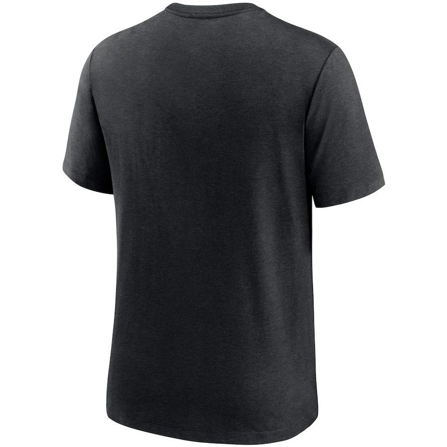Nike San Francisco Giants Cooperstown Nickname Tri-Blend T-Shirt - Heather Black