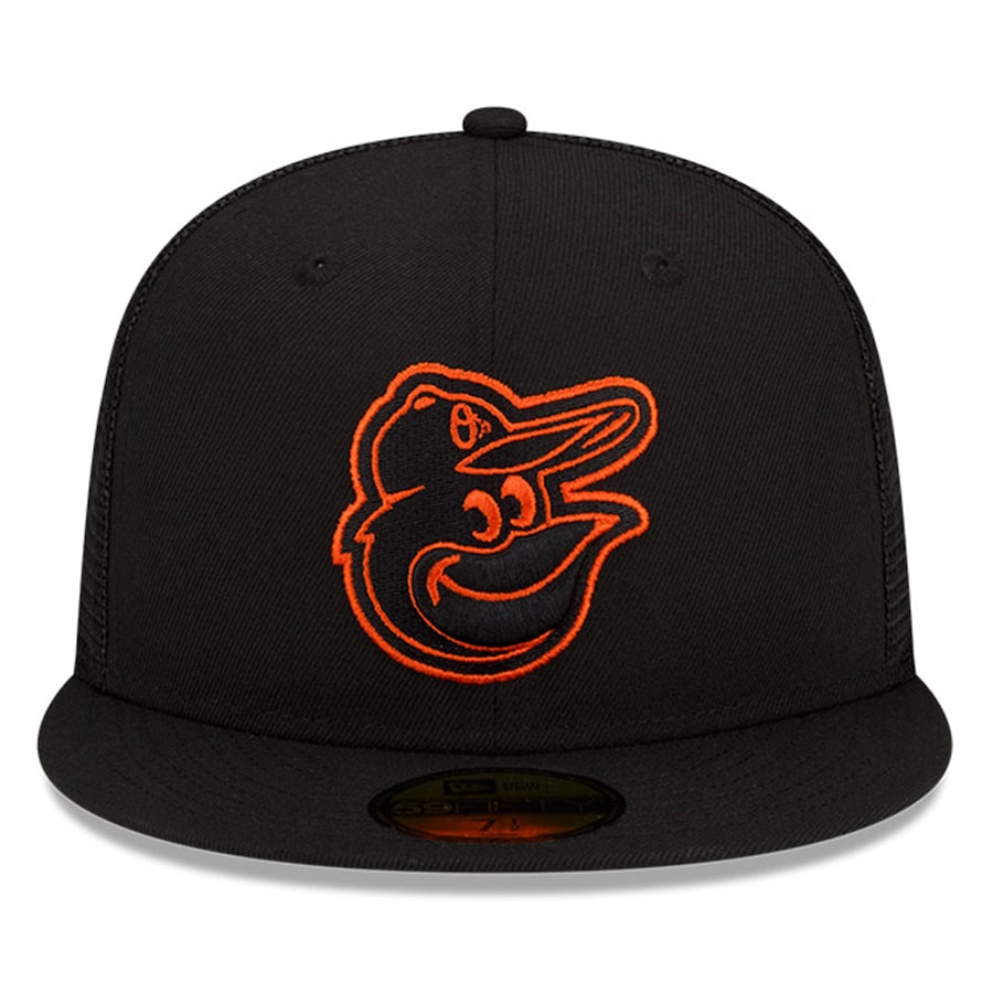 Baltimore Orioles New Era 2022 Batting Practice 59FIFTY Fitted Hat - Black