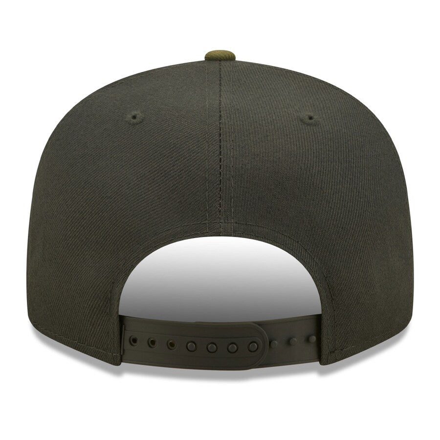 New Era Atlanta Braves 2-Tone Color Pack 9FIFTY Snapback Hat-Grey/Olive