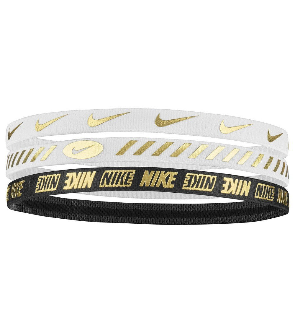 Nike Metallic Headbands 3-PK